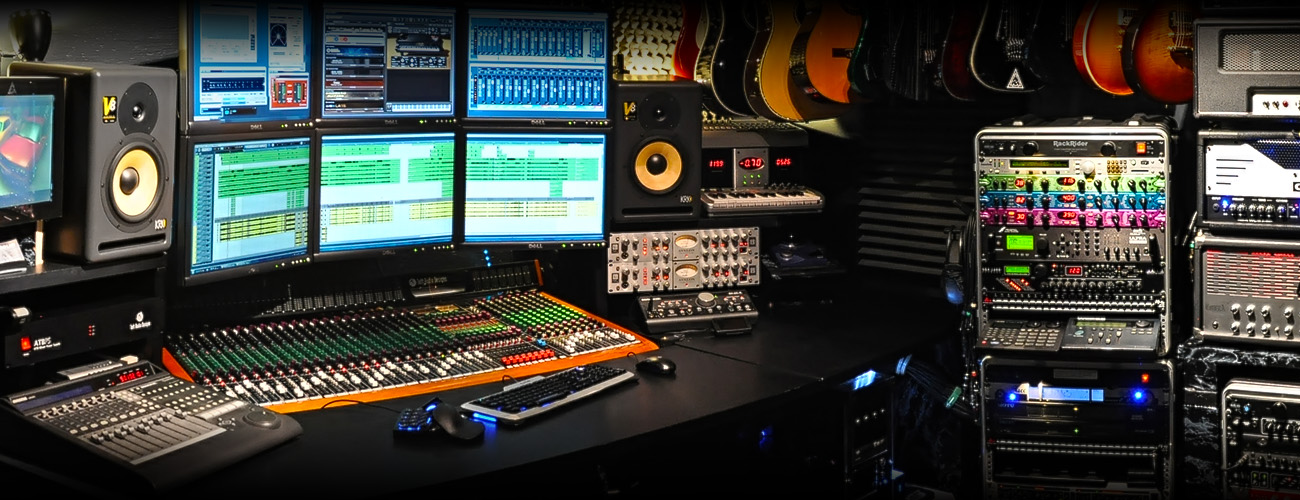 The Sound Lair control room
